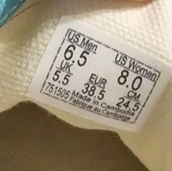 VANS size 8 women's (more like 9); 6.5 mens EUC - Picture 4 of 6